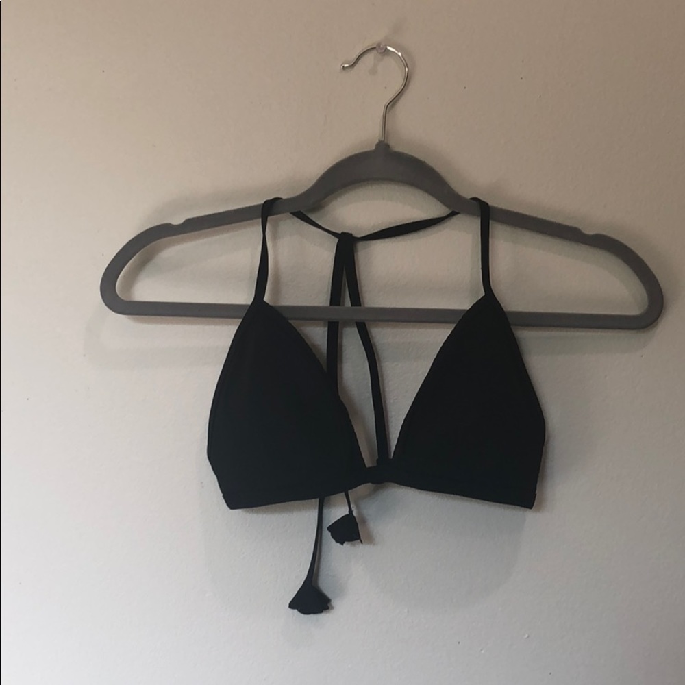 Black Triangle Top Bikini